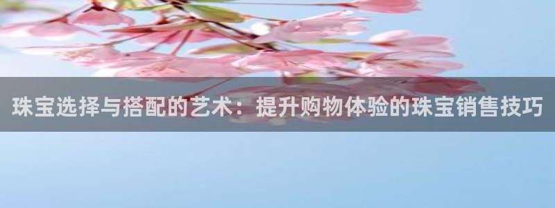 新航文化娱乐传媒怎么样：珠宝选择与搭配的艺术：提升购物体验的
