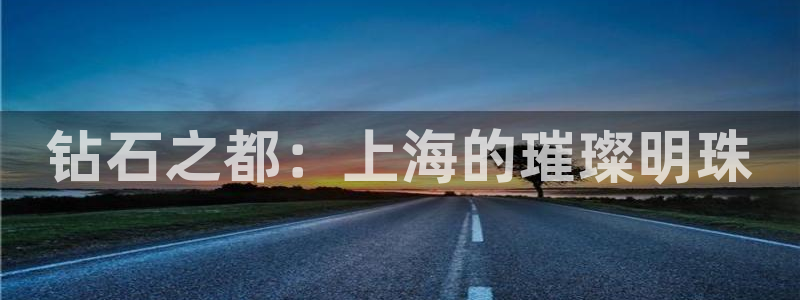 新航娱乐最新消息：钻石之都：上海的璀璨明珠